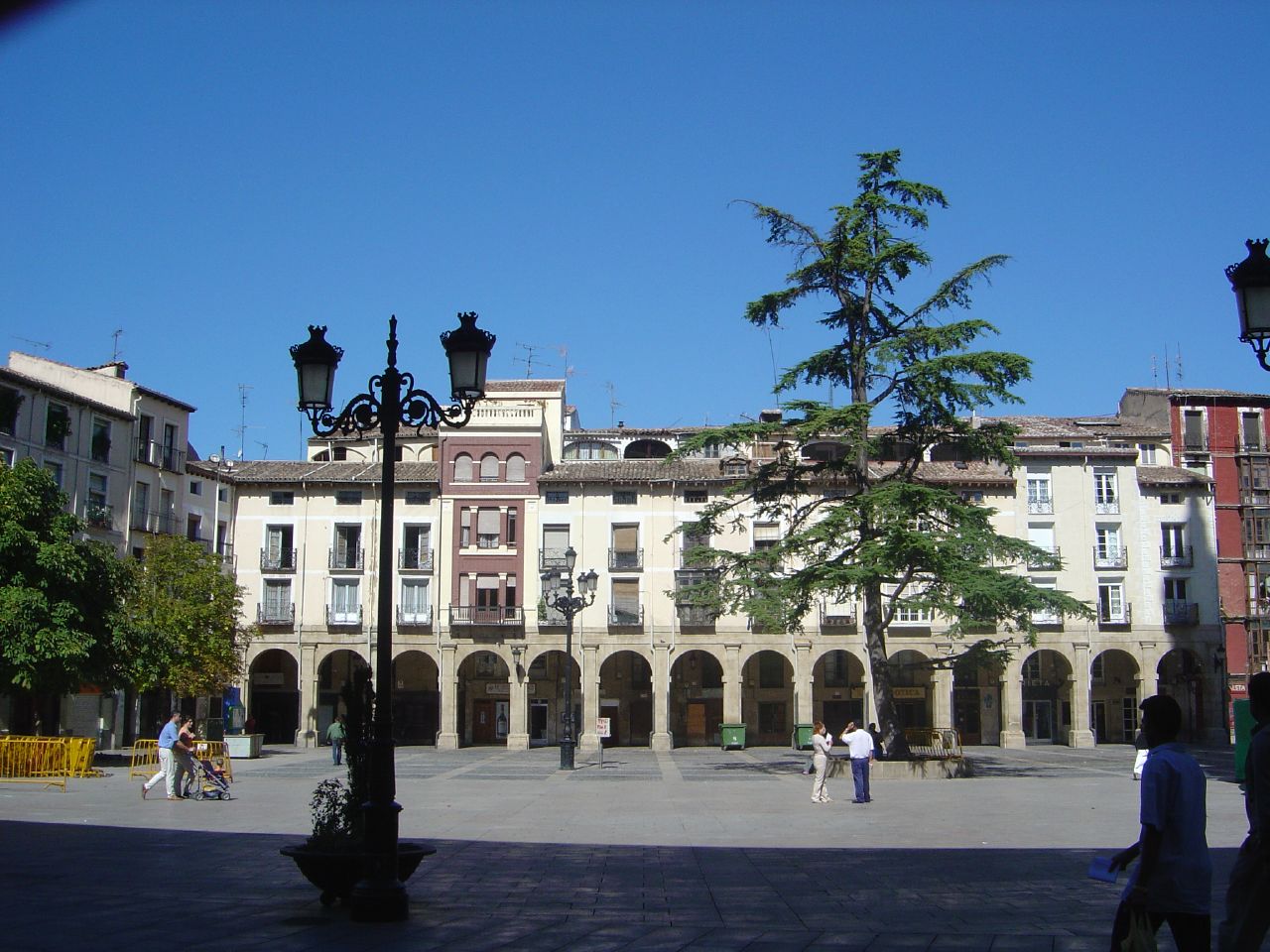 Plaza del mercado (Market Square) in the old city of Logroño, La Rioja